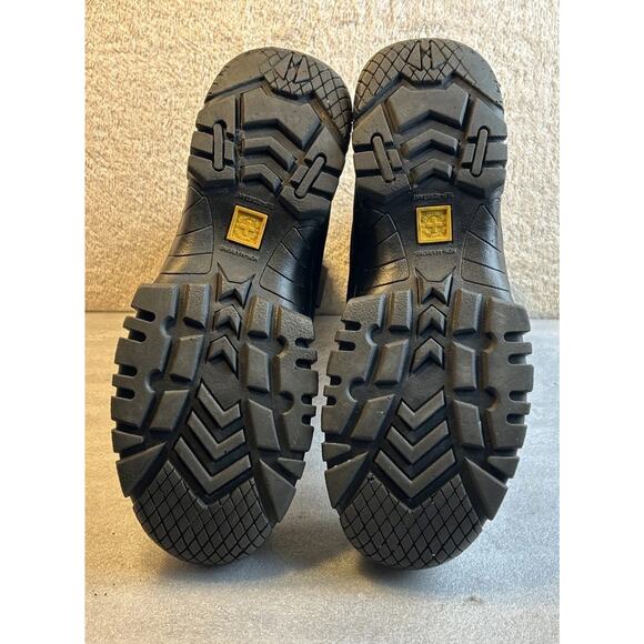 Dr Martens Steel Toe Black Industrial Work Boots Leather Air Wair Men 9 Women 10 main image 13